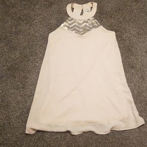 Paper Crane blush pink dress